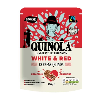 Image of Quinola Fairtrade White & Red Express Quinoa 250g