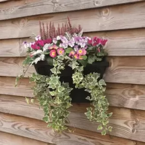 Image of Thompson & Morgan 18" Plastic Wall Basket w/ Drainage Hole