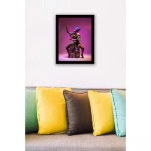 Image of SC0222 Multicolor Decorative Framed MDF Painting