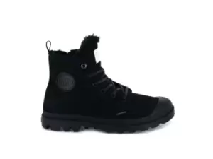 Image of Palladium Boots Womens PAMPA HI ZIP WL BLACK/BLACK