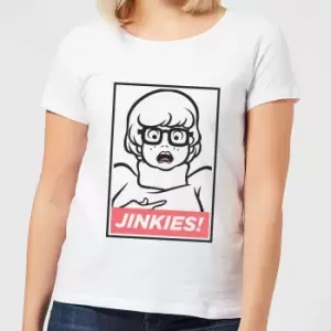 Image of Scooby Doo Jinkies! Womens T-Shirt - White - M