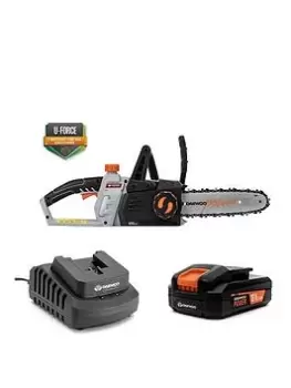 Image of Daewoo U-Force Series Battery Operated Cordless Chainsaw (2Mah Battery & Charger Included)