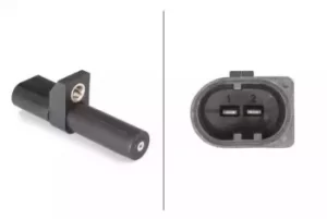 Image of Hella Crankshaft Pulse Sensor 6PU009110-851 by Hella Hella-6PU009110-851