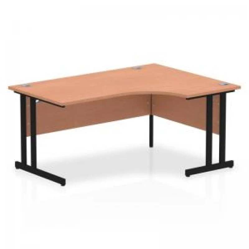 Image of Dynamic Impulse W1600 x D8001200 x H730mm Right Hand Crescent Desk EXR43252DY