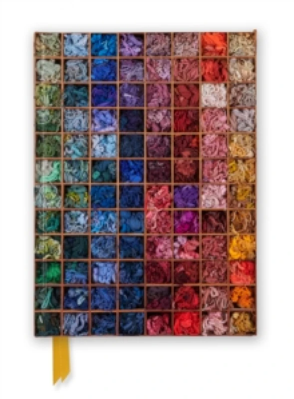 Image of Royal School of Needlework: Wall of Wool (Foiled Journal) Notebook / blank book