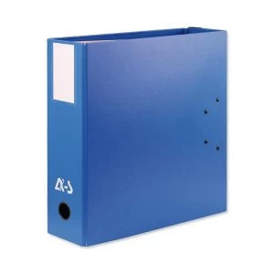 Image of Arianex Double Capacity Lever Arch Files File with A-Z Dividers 2x50mm Spines A4 Black Ref DA4-BK