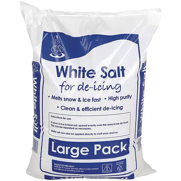 Image of De-Icing Salt 25kg (Piece) in White