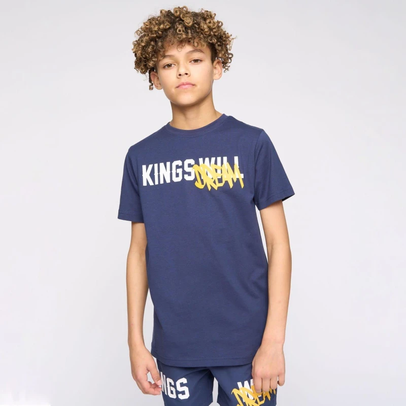 Image of Kings Will Dream Tagged T-Shirt Navy male 11-12