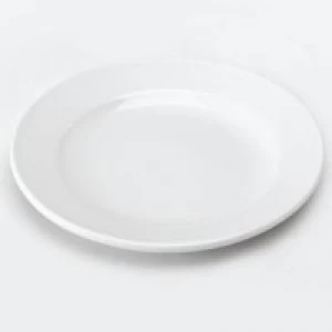Image of Value Wide Rimmed Plate 17cm (Pack 6)