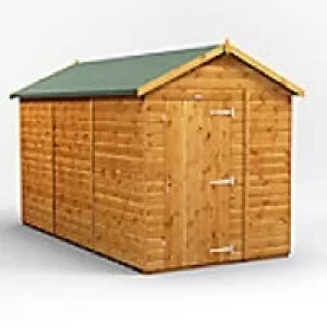 Image of Power Garden Shed 126PAW Golden Brown 12x6