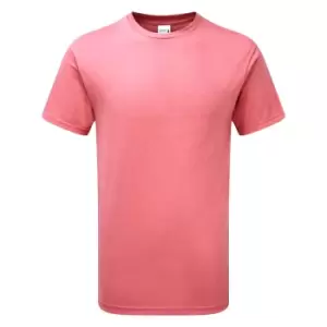 Image of Gildan Mens Hammer Heavyweight T-Shirt (S) (Coral Silk)