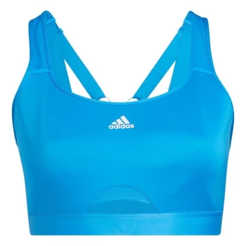 Image of adidas TLRD Move Training High-Support Bra (Plus S - Blue