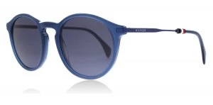 Image of Tommy Hilfiger TH1471/S Sunglasses Blue PJP 50mm