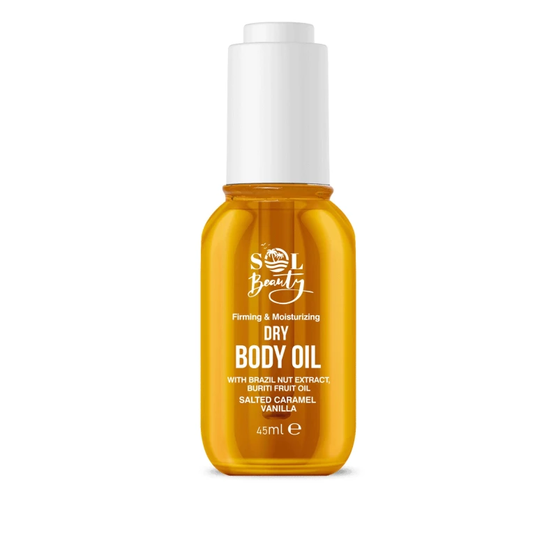 Image of Sol Beauty 45ml Body Oil in Coconut Fragrance Salted Caramel female 45ml