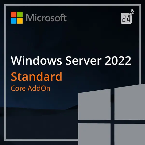 Image of Microsoft Windows Server 2022 Standard Core AddOn 4 Core