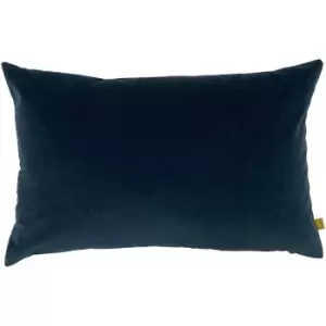 Image of Furn Velvet Cushion Cover (One Size) (Pacific Deep Blue)