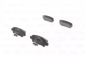 Image of Bosch 0986424814 BP952 Brake Pad Set Disc Brake Rear Axle