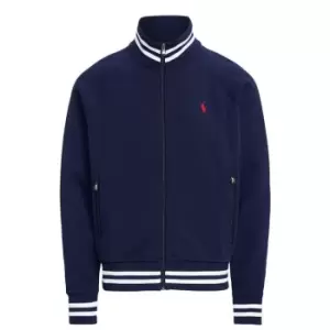 Image of Polo Ralph Lauren Ribbed Track Top - Blue