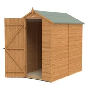 Image of Forest Shiplap DT 6x4 Apex shed NWHD