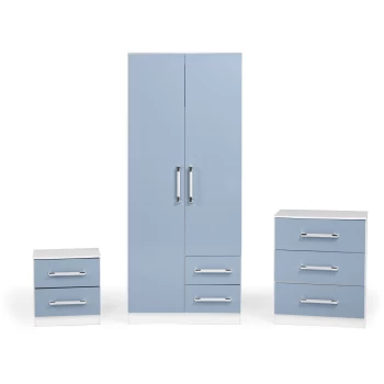 Image of Jasper Bedroom Set - Blue Blue