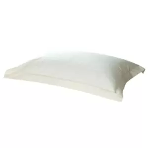 Image of Belledorm 540 Thread Count Satin Stripe Oxford Pillowcase (One Size) (Ivory)