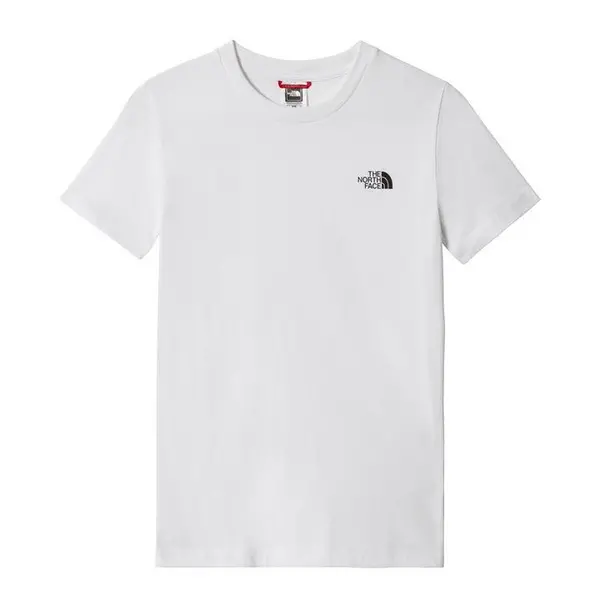 Image of The North Face Teens Simple Dome T-Shirt - White L