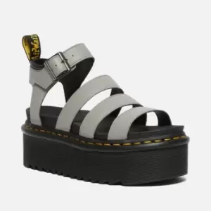 Image of Dr. Martens Blaire Leather Flatform Sandals - UK 5