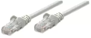 Image of Intellinet Network Patch Cable, Cat5e, 3m, Grey, CCA, U/UTP, PVC,...
