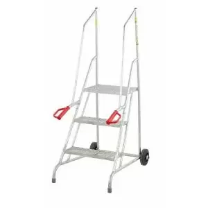 Image of Fort Dock Mobile Step 3 Tread Mesh Galvanised GSD703G