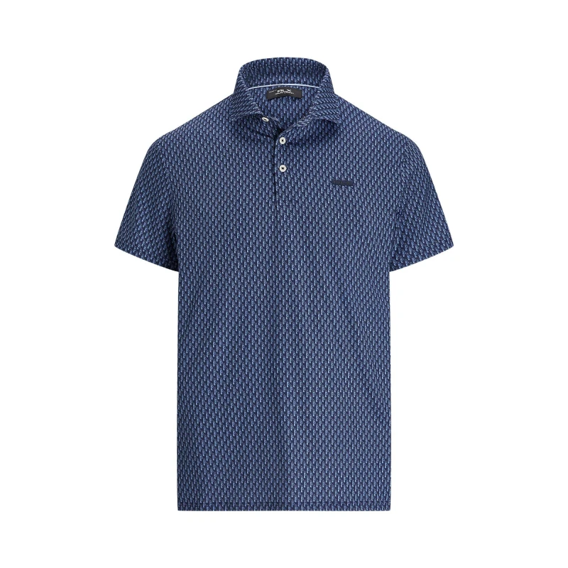 Image of Polo Ralph Lauren Tailored Fit Performance Polo Shirt Refined Navy male S