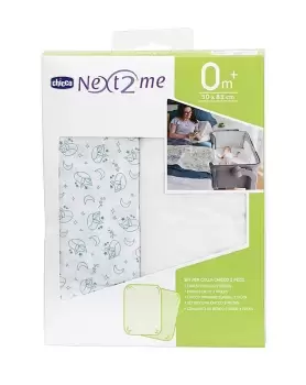 Image of Chicco Next2Me Crib Fitted Sheets - Foxy