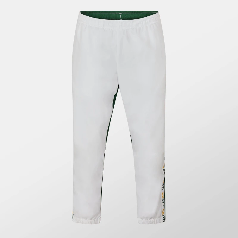 Image of Lacoste Tape Trackpants White/Green male XS
