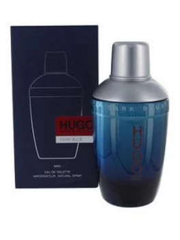 Image of Hugo Boss Dark Blue Eau de Toilette For Him 75ml