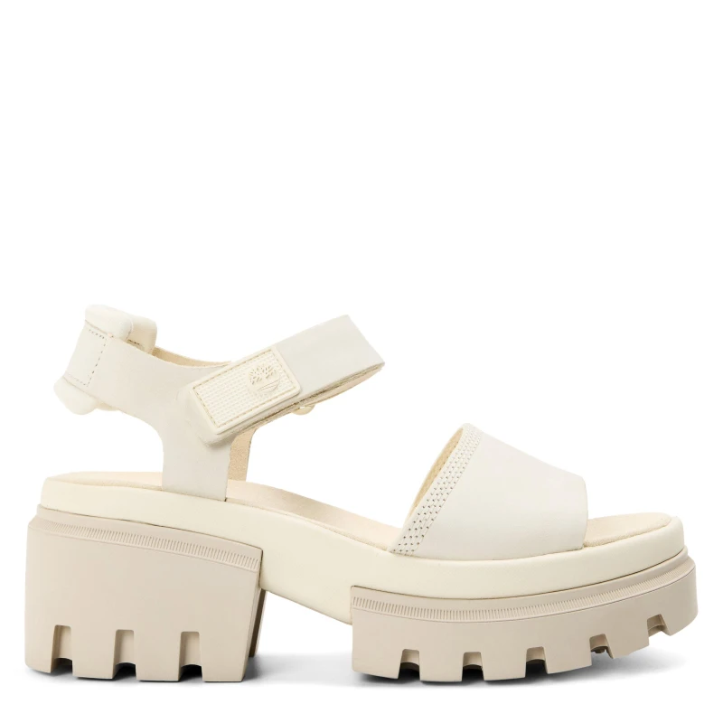 Image of Timberland Womens Everleigh Backstrap Flatform Sandals Solitary Star female 6 (39)