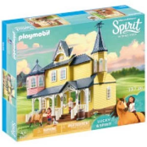 Image of Playmobil DreamWorks Spirit Lucky's Happy Home (9475)