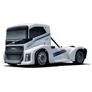 Image of Hobao Hyper Epx 1/10 Cab Truck Roller W/Pearl White Body