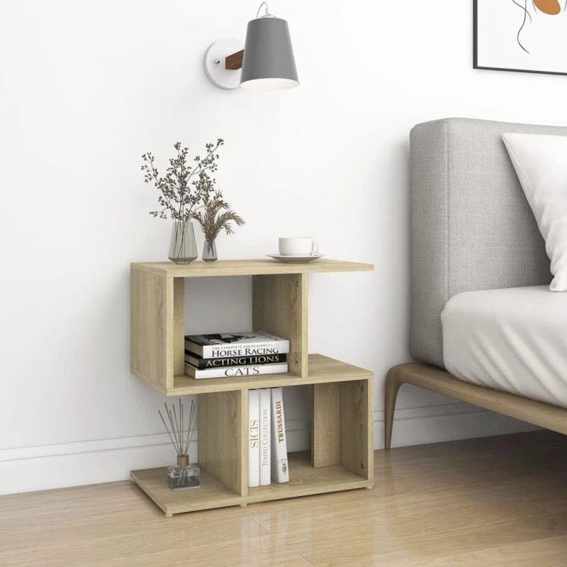 Image of VIDAXL Bedside Cabinets 2 pcs Sonoma Oak 50x30x51.5cm Engineered Wood Vidaxl 8720286558775
