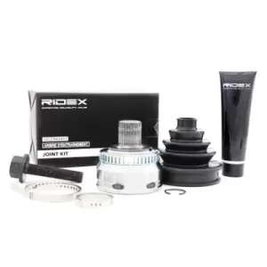 Image of RIDEX CV Joint 5J0043 Axle Joint,Joint Kit, drive shaft AUDI,SEAT,A4 Avant (8ED, B7),A4 Avant (8E5, B6),A6 Avant (4B5, C5),A4 Limousine (8E2, B6)