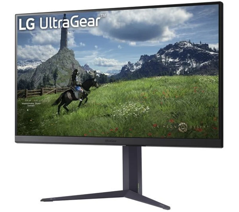 Image of LG UltraGear 32GS85Q-B.AEK Quad HD 32" Nano IPS Gaming Monitor - Dark Grey, Silver/Grey,Purple 8806096090619