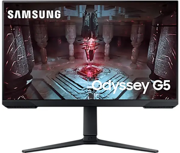 Image of Samsung Odyssey G5 27" LS27CG510EUXXU Quad HD Gaming LED Monitor