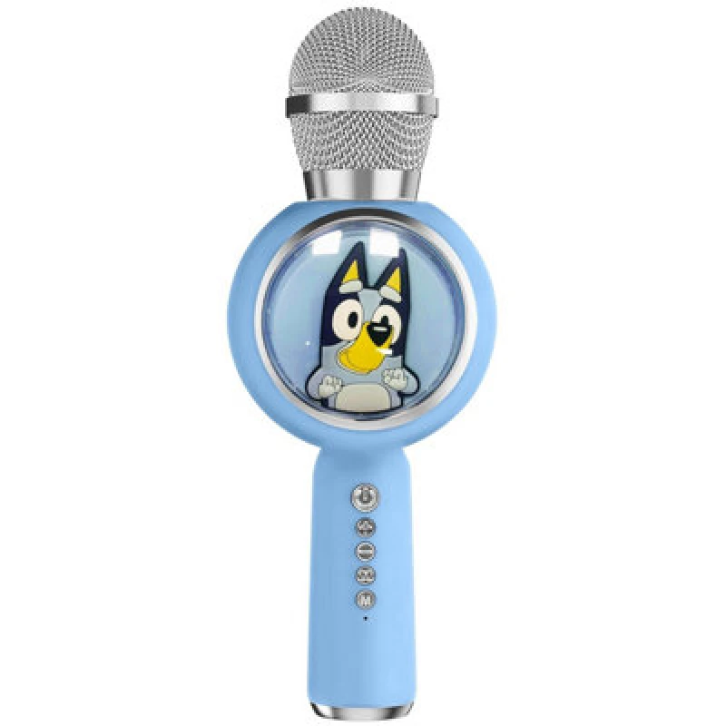 Image of POPSING Bluey Wireless Karaoke Microphone with Speaker, Blue 5055371629140