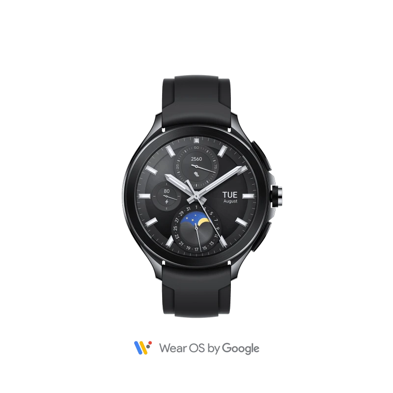 Image of Xiaomi WATCH 2 PRO BLK CASE BLK RUBER STRAP BHR7211GL