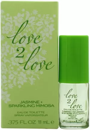 Image of Love 2 Love Jasmine Sparkling Mimosa Eau de Toilette For Her 11ml