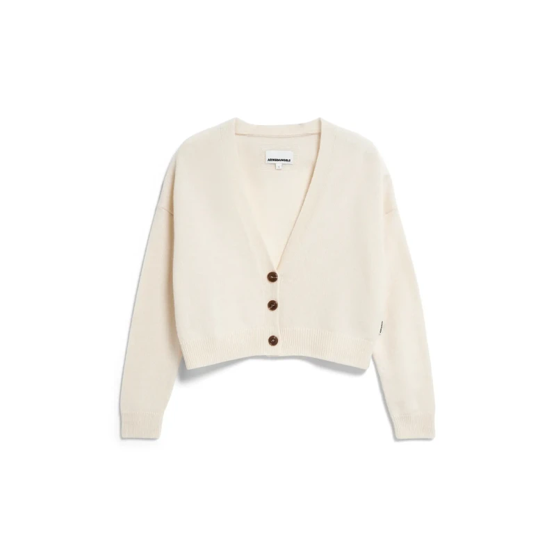 Image of ARMEDANGELS Womens cardigan ARMEDANGELS Damiraa Reglana Beige Female L