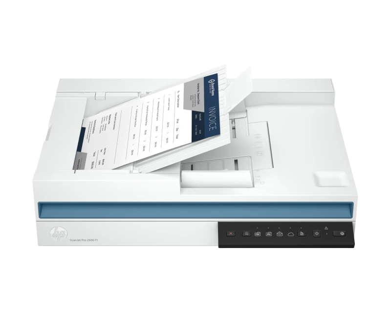 Image of HP ScanJet Pro 2600 f1 Flatbed scanner 1200 x 1200 DPI A4 White
