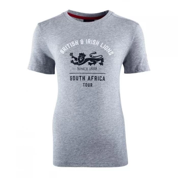 Image of Canterbury British and Irish Lions Graphic T Shirt Junior - Grey