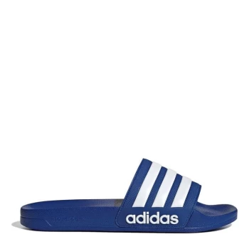Image of adidas Adilette Shower Slides Unisex - RoyalBlue/Wht