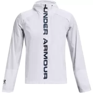 Image of Under Armour Accelerate Storm Shell Jacket Mens - White