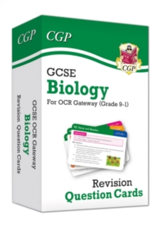 Image of CGP Books GCSE Biology OCR Gateway Revision Question Cards Hardback Book Multi