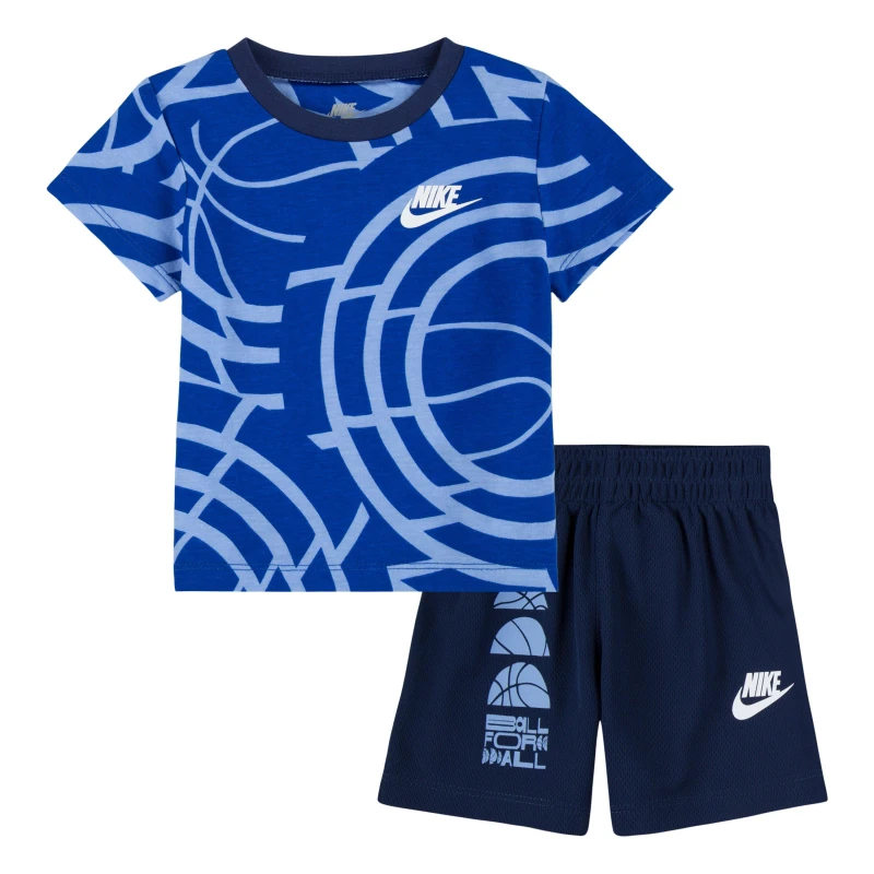 Image of Nike Cbb Short Set - Blue Blue One Size
